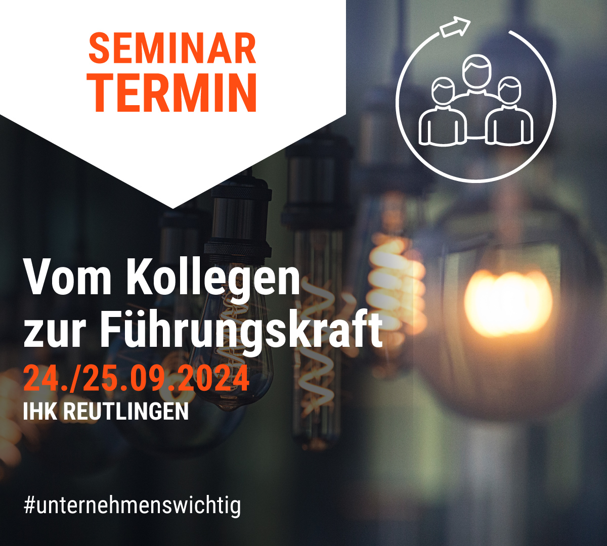 Seminar vom Kollegen zur Führungskraft