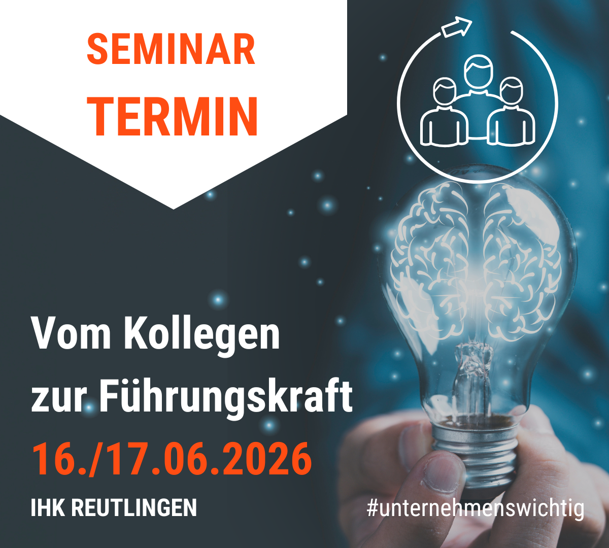 Seminar vom Kollegen zur Führungskraft