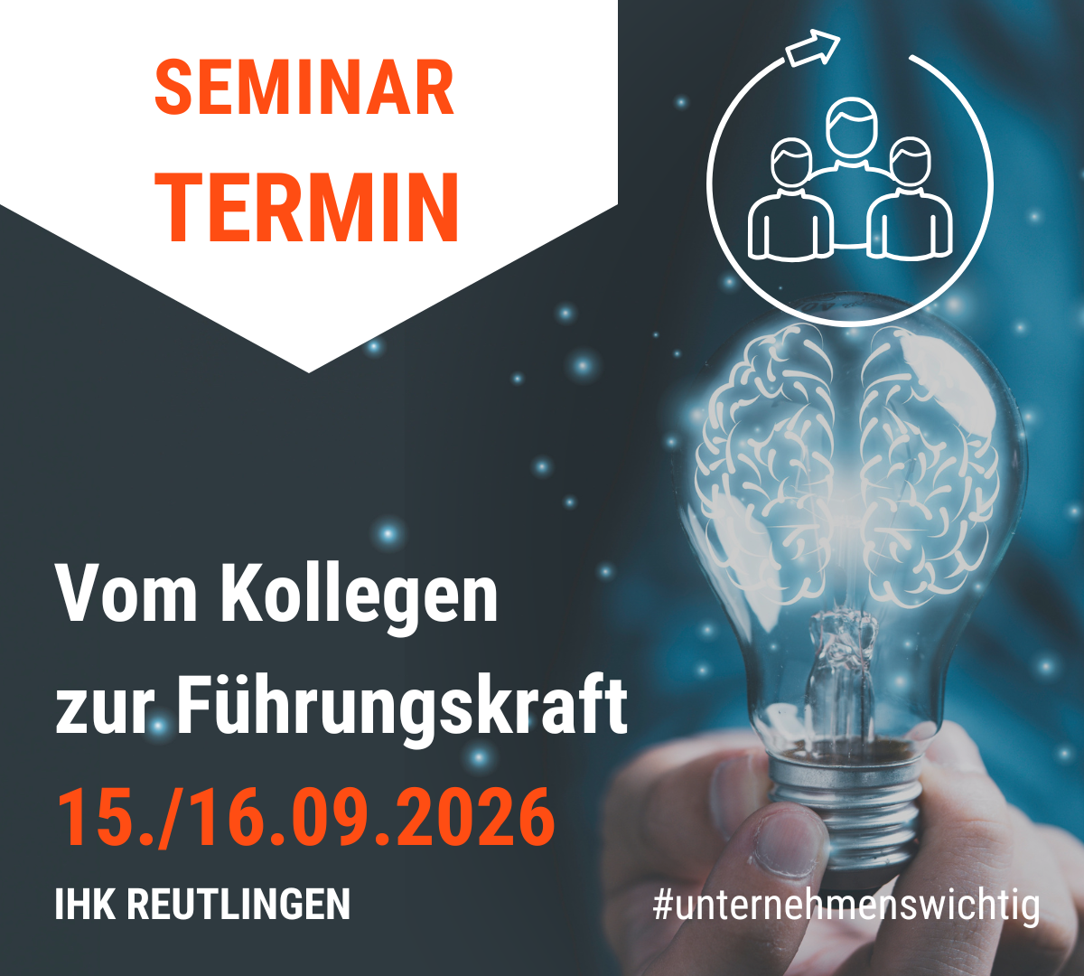 Seminar vom Kollegen zur Führungskraft